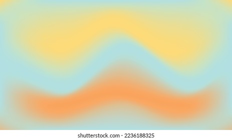 Gradient color with yellow and orange soft color theme