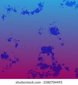Gradient colored background with grunge texture. Vector background