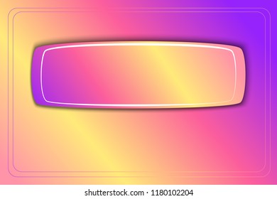 Gradient colored background in paper cut style.Vector illustration, bright design for cards, posters, advertisements, commercials which attracts attention