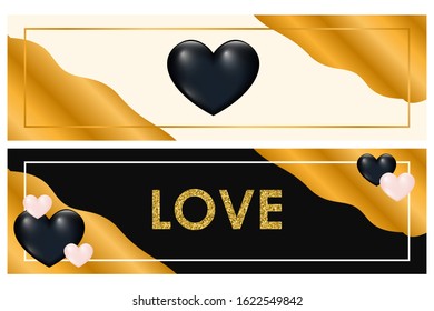 Gradient colored heart background. Abstract heart for design valentine's day card, wedding invitation, birthday party, romantic shop sale etc. 