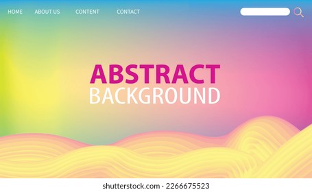 Gradient Colorful Abstract Background perfect for your Design Project, Background, Cover, Template, Wallpaper, etc.