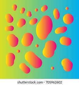 Gradient colorful abstract background.Templates for placards, banners, flayers, presentations and reports.