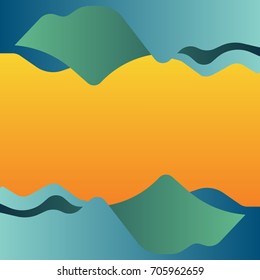 Gradient colorful abstract background.Templates for placards, banners, flayers, presentations and reports.