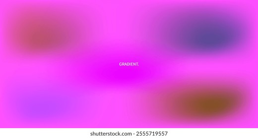 Gradient colorful abstract poster template design.eps10