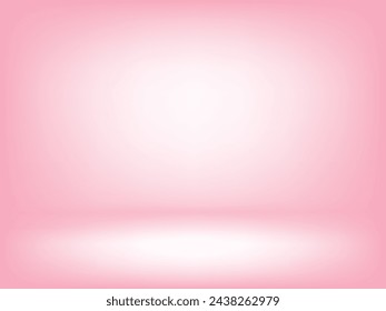 Farbverlaufender farbiger abstrakter Produktanzeigehintergrund. Pastellrosa