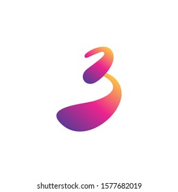 Gradient colorful B letter logo design template. Business logo design. Company logo design.3d, abstract, colorful gradient modern creative professional design for business with commercial licence.