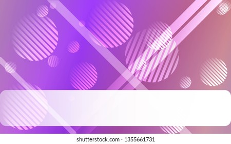 Gradient Colorful Background. For Abstract Modern Screen Design For Mobile App. Vector Illustration