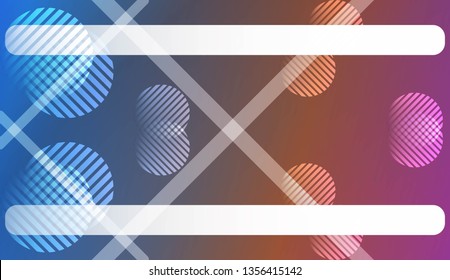 Gradient Colorful Background. For Abstract Modern Screen Design For Mobile App. Vector Illustration
