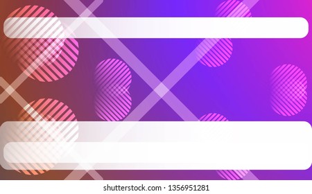 Gradient Colorful Background. For Abstract Modern Screen Design For Mobile App. Vector Illustration