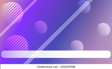 Gradient Colorful Background. For Abstract Modern Screen Design For Mobile App. Vector Illustration