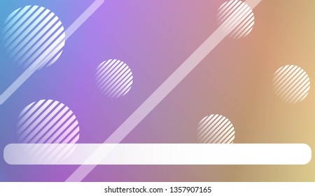 Gradient Colorful Background. For Abstract Modern Screen Design For Mobile App. Vector Illustration