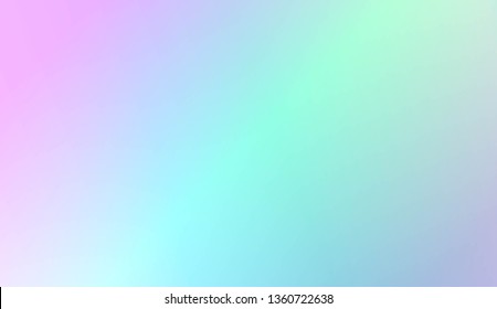 Gradient Colorful Background. For Abstract Modern Screen Design For Mobile App. Vector Illustration