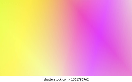 Gradient Colorful Background. For Abstract Modern Screen Design For Mobile App. Vector Illustration