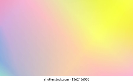 Gradient Colorful Background. For Abstract Modern Screen Design For Mobile App. Vector Illustration