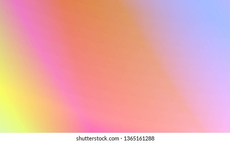 Gradient Colorful Background. For Abstract Modern Screen Design For Mobile App. Vector Illustration