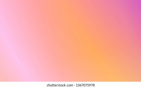 Gradient Colorful Background. For Abstract Modern Screen Design For Mobile App. Vector Illustration