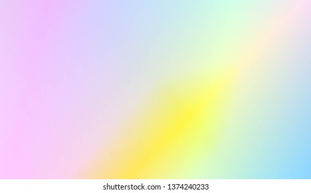 Gradient Colorful Background. For Abstract Modern Screen Design For Mobile App. Vector Illustration
