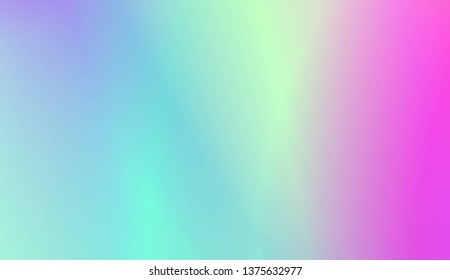 Gradient Colorful Background. For Abstract Modern Screen Design For Mobile App. Vector Illustration