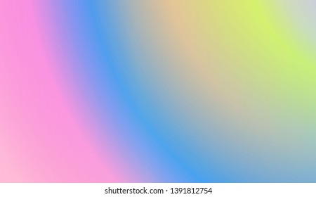 Gradient Colorful Background. For Abstract Modern Screen Design For Mobile App. Vector Illustration