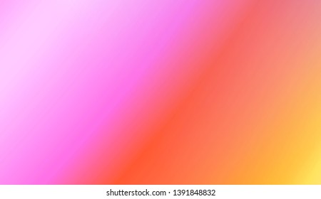 Gradient Colorful Background. For Abstract Modern Screen Design For Mobile App. Vector Illustration