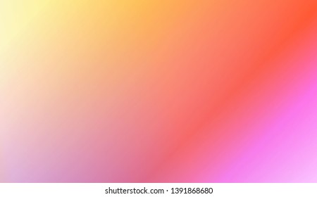 Gradient Colorful Background. For Abstract Modern Screen Design For Mobile App. Vector Illustration