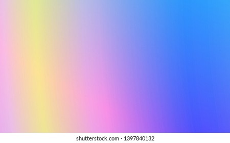 Gradient Colorful Background. For Abstract Modern Screen Design For Mobile App. Vector Illustration
