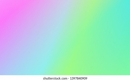 Gradient Colorful Background. For Abstract Modern Screen Design For Mobile App. Vector Illustration