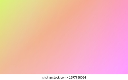 Gradient Colorful Background. For Abstract Modern Screen Design For Mobile App. Vector Illustration