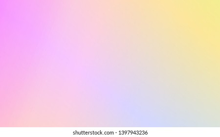 Gradient Colorful Background. For Abstract Modern Screen Design For Mobile App. Vector Illustration