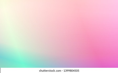 Gradient Colorful Background. For Abstract Modern Screen Design For Mobile App. Vector Illustration