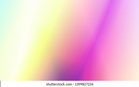 Gradient Colorful Background. For Abstract Modern Screen Design For Mobile App. Vector Illustration