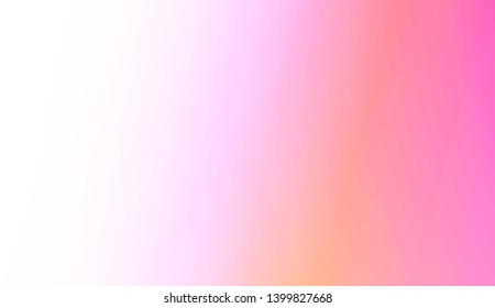 Gradient Colorful Background. For Abstract Modern Screen Design For Mobile App. Vector Illustration
