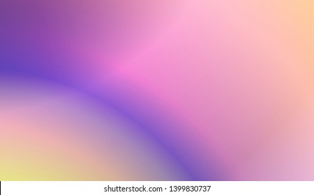 Gradient Colorful Background. For Abstract Modern Screen Design For Mobile App. Vector Illustration