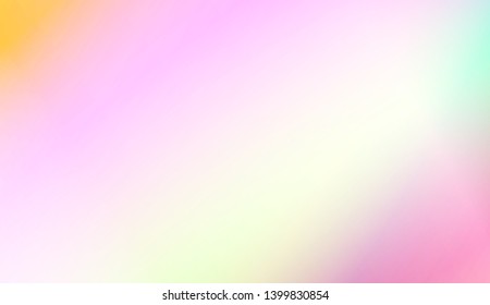 Gradient Colorful Background. For Abstract Modern Screen Design For Mobile App. Vector Illustration