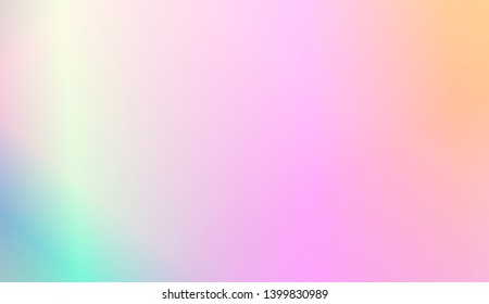 Gradient Colorful Background. For Abstract Modern Screen Design For Mobile App. Vector Illustration