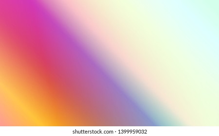 Gradient Colorful Background. For Abstract Modern Screen Design For Mobile App. Vector Illustration