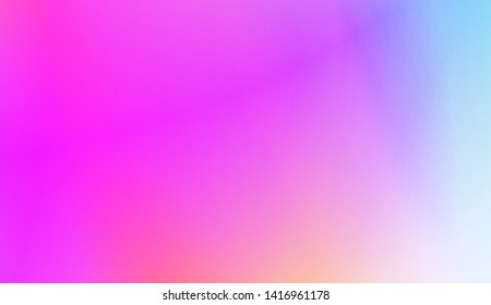 Gradient Colorful Background. For Abstract Modern Screen Design For Mobile App. Vector Illustration