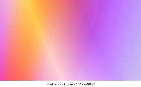 Gradient Colorful Background. For Abstract Modern Screen Design For Mobile App. Vector Illustration