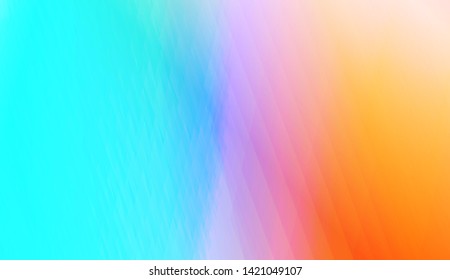 Gradient Colorful Background. For Abstract Modern Screen Design For Mobile App. Vector Illustration