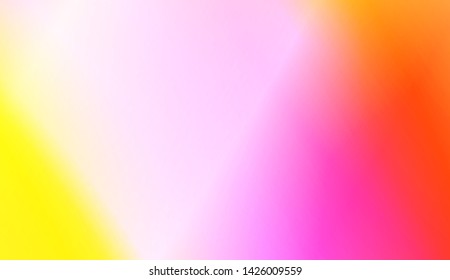 Gradient Colorful Background. For Abstract Modern Screen Design For Mobile App. Vector Illustration