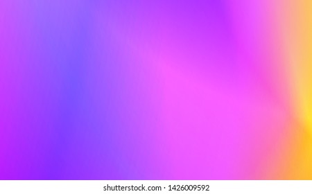 Gradient Colorful Background. For Abstract Modern Screen Design For Mobile App. Vector Illustration