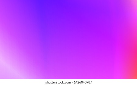 Gradient Colorful Background. For Abstract Modern Screen Design For Mobile App. Vector Illustration