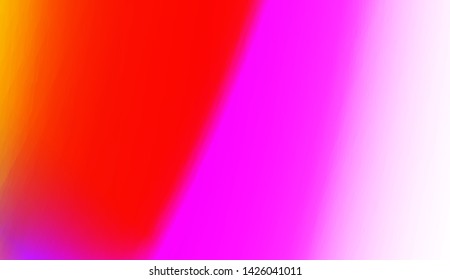 Gradient Colorful Background. For Abstract Modern Screen Design For Mobile App. Vector Illustration