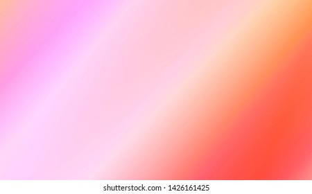 Gradient Colorful Background. For Abstract Modern Screen Design For Mobile App. Vector Illustration