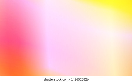 Gradient Colorful Background. For Abstract Modern Screen Design For Mobile App. Vector Illustration