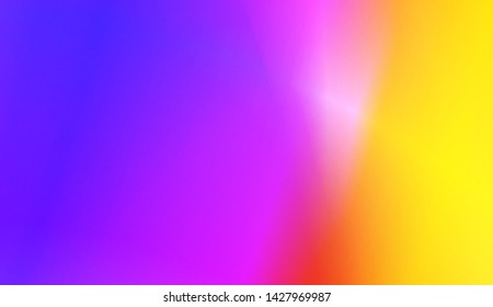 Gradient Colorful Background. For Abstract Modern Screen Design For Mobile App. Vector Illustration