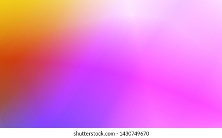 Gradient Colorful Background. For Abstract Modern Screen Design For Mobile App. Vector Illustration