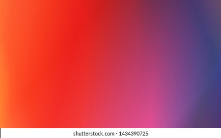 Gradient Colorful Background. For Abstract Modern Screen Design For Mobile App. Vector Illustration