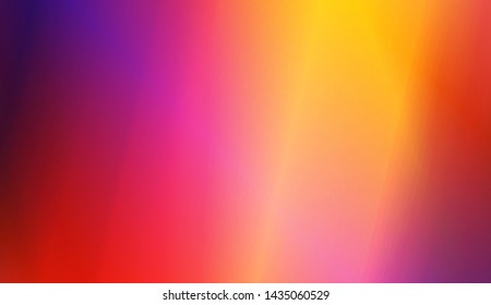 Gradient Colorful Background. For Abstract Modern Screen Design For Mobile App. Vector Illustration