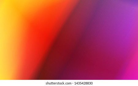 Gradient Colorful Background. For Abstract Modern Screen Design For Mobile App. Vector Illustration